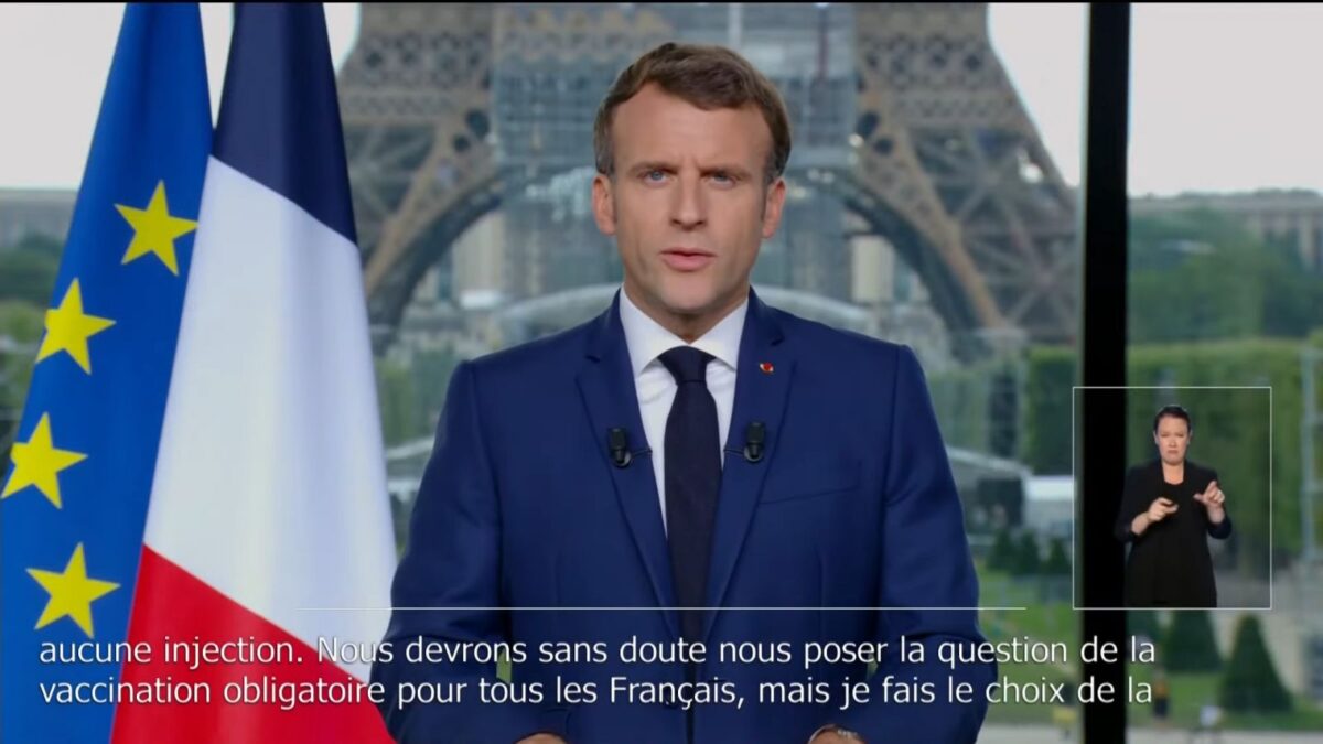 Allocution Emmanuel Macron 12 Juillet 2021