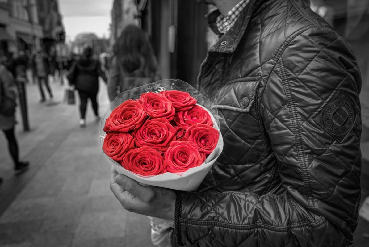 Amour Fleurs Roses Boulet