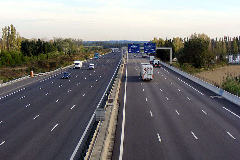 Autoroute A7 A9 2