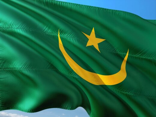 Drapeau Mauritanie