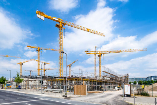 Europacity Chantier Grande Surface Supermarche