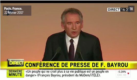 Francois Bayrou Macron Alliance Presidentielle