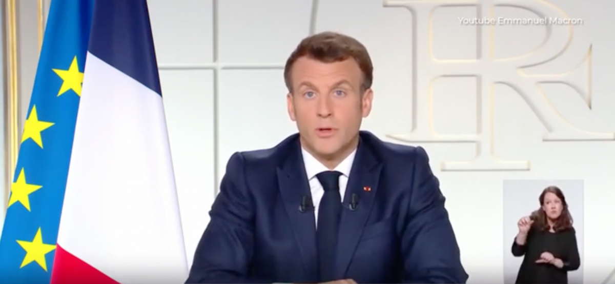 Reactions Annonces Emmanuel Macron