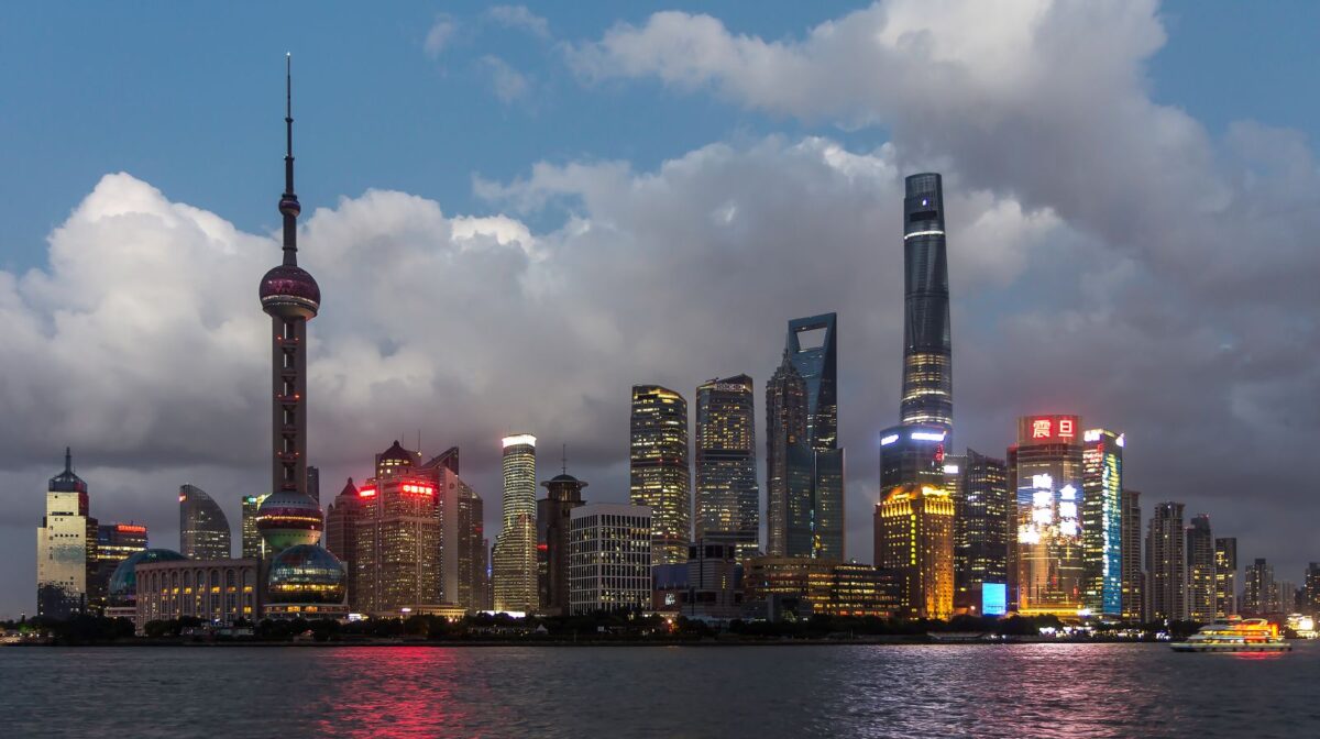 Shanghai Skyline Sunset 0029