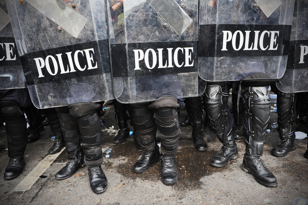 Usa Dictature Liberte Police Violence Pauvres