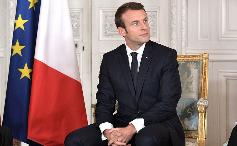 Vladimir Putin And Emmanuel Macron 2017 05 29 06