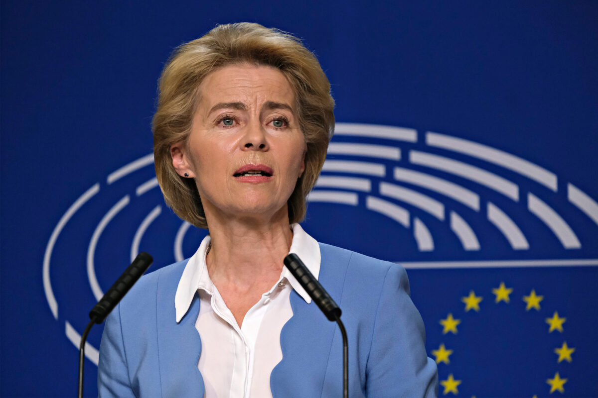 Union européenne, discours, Ursula Von der Leyen, groupes parlementaires